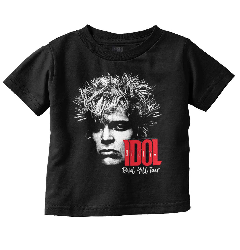 Rebel Yell Tour Infant Toddler T Shirt-Direct To Garment Print-Brisco Baby