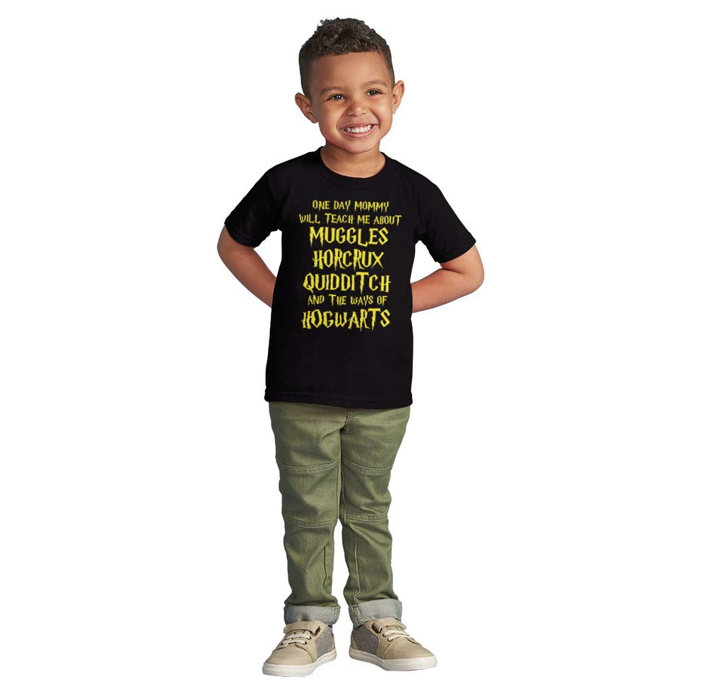 Muggles Horcrux Quidditch Infant Toddler T Shirt-Direct To Garment Print-Brisco Baby
