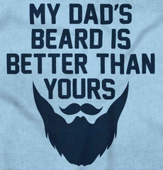 Dad's Beard Infant Baby Bib-Direct To Garment Print-Brisco Baby