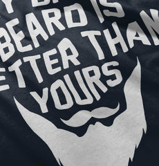 Dad's Beard Infant Toddler T Shirt-Direct To Garment Print-Brisco Baby