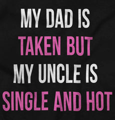 Dad Taken Uncle Sing Solid Baby Infant Dress-Direct To Garment Print-Brisco Baby