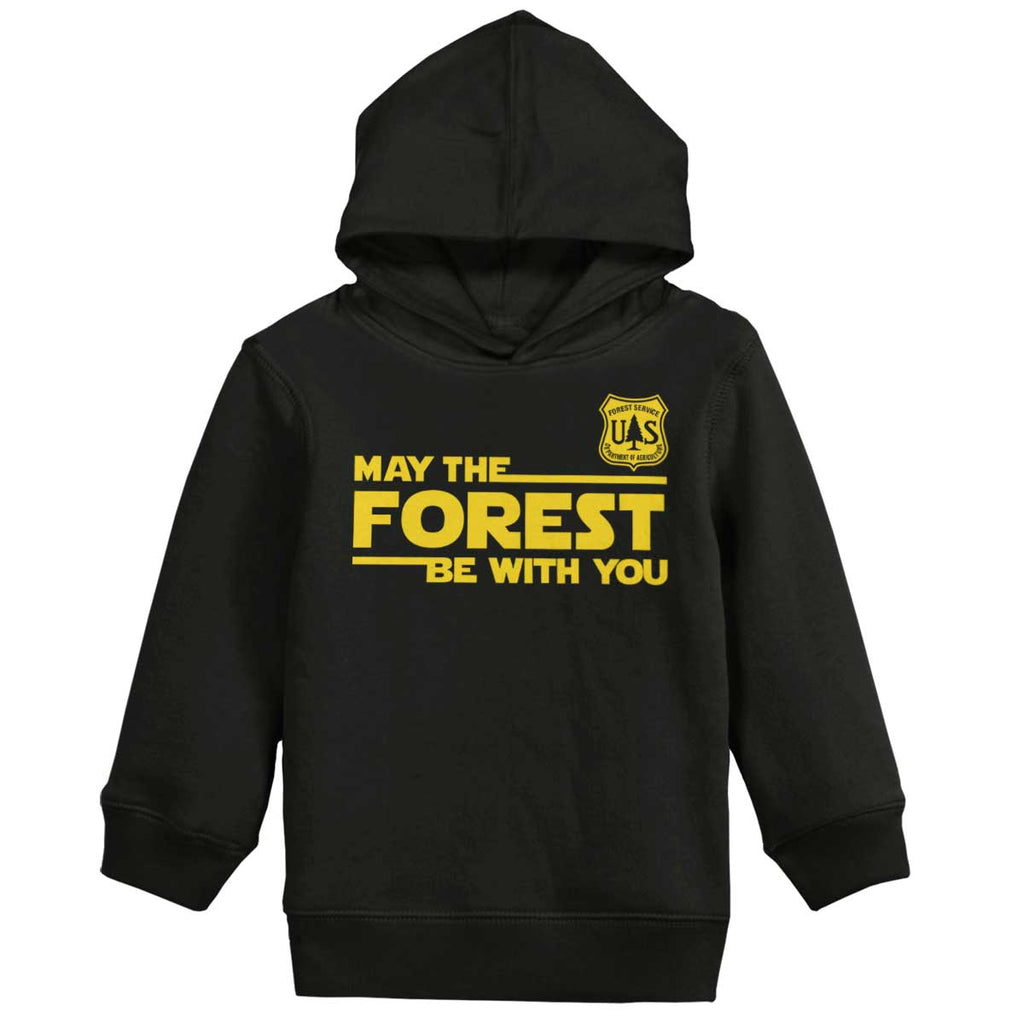May The Forest Toddler Pullover Hoodie-Direct To Garment Print-Brisco Baby