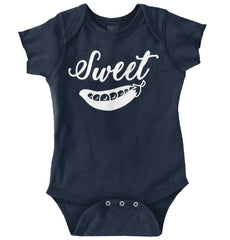 Sweet Pea Romper Bodysuit-Direct To Garment Print-Brisco Baby