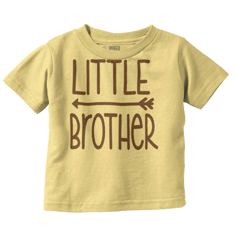 Little Brother Infant Toddler T Shirt-Direct To Garment Print-Brisco Baby