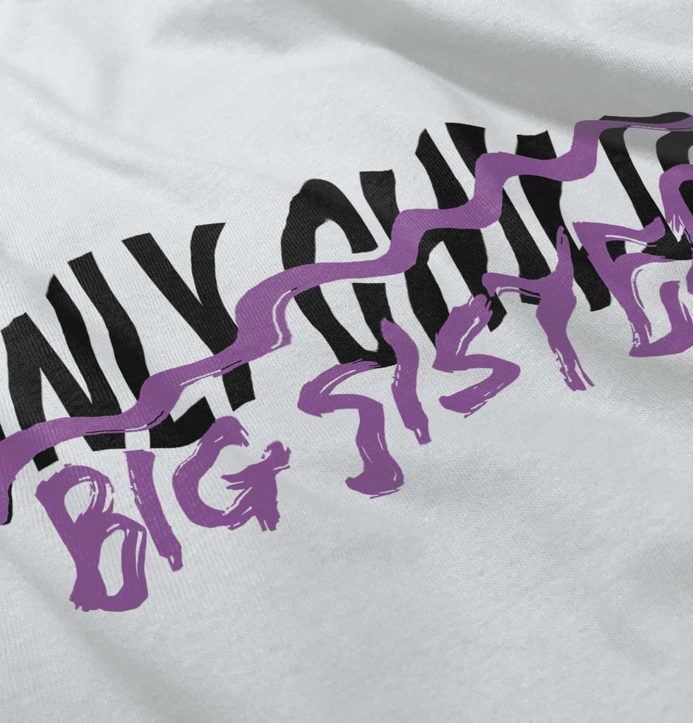 Only Child Big Sister Infant Toddler T Shirt-Direct To Garment Print-Brisco Baby