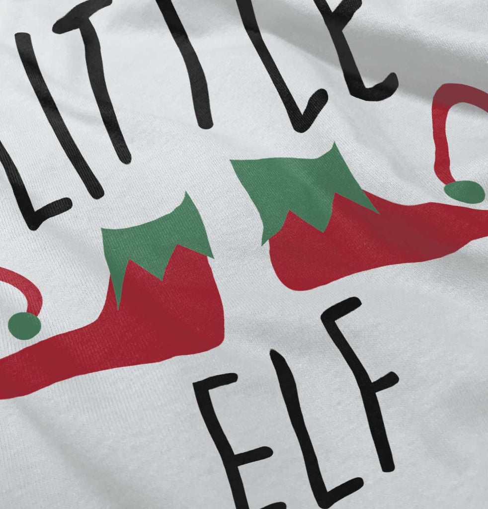 Lil Elf Infant Toddler T Shirt-Direct To Garment Print-Brisco Baby