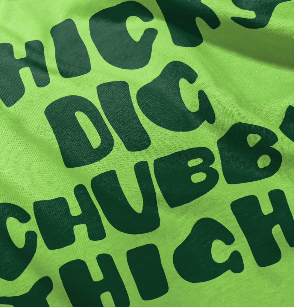 Chubby Thighs Romper Bodysuit-Direct To Garment Print-Brisco Baby