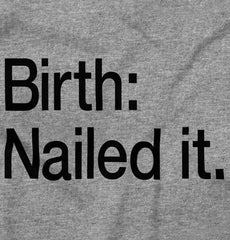 Nailed It Romper Bodysuit-Direct To Garment Print-Brisco Baby