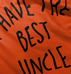 Best Uncle Infant Toddler T Shirt-Direct To Garment Print-Brisco Baby