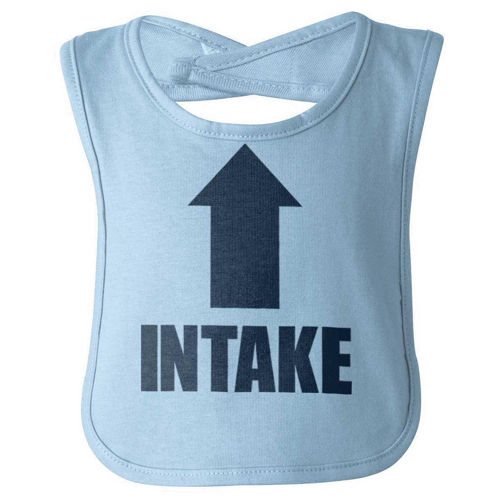Intake Infant Baby Bib-Direct To Garment Print-Brisco Baby