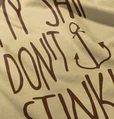 Ship Don't Stink Romper Bodysuit-Direct To Garment Print-Brisco Baby