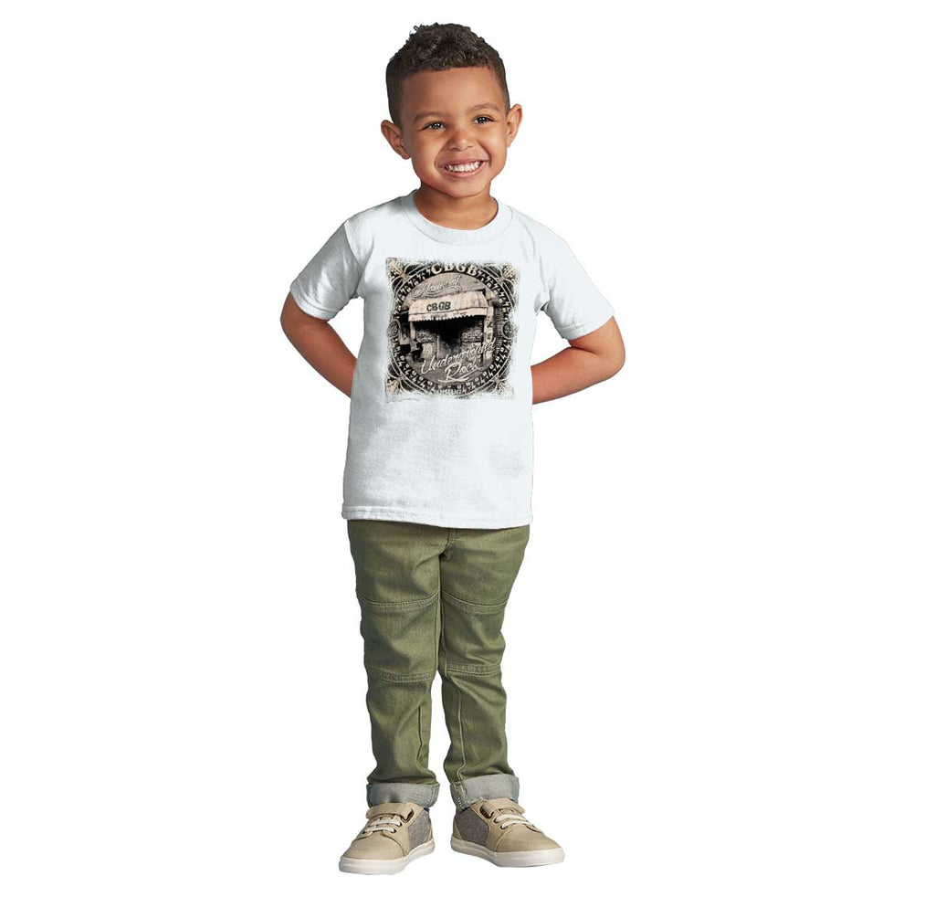 CBGB Photo Infant Toddler T Shirt-Direct To Garment Print-Brisco Baby