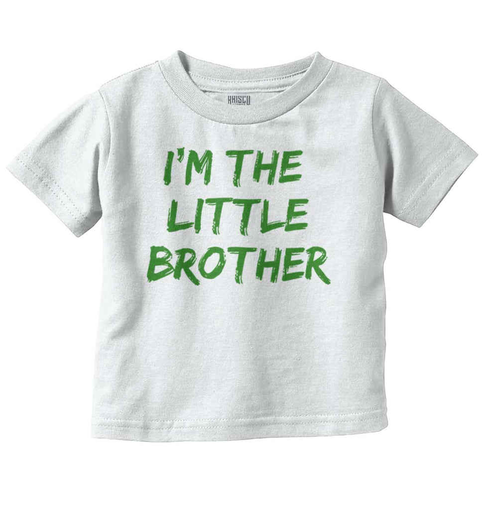 I'm The Little Brother Infant Toddler T Shirt-Direct To Garment Print-Brisco Baby