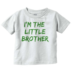 I'm The Little Brother Infant Toddler T Shirt-Direct To Garment Print-Brisco Baby