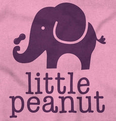Elephant Peanut Infant Toddler T Shirt-Direct To Garment Print-Brisco Baby
