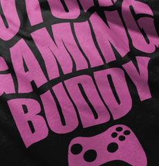 Future Gaming Buddy Toddler Ruffle Bottom Tee-Direct To Garment Print-Brisco Baby