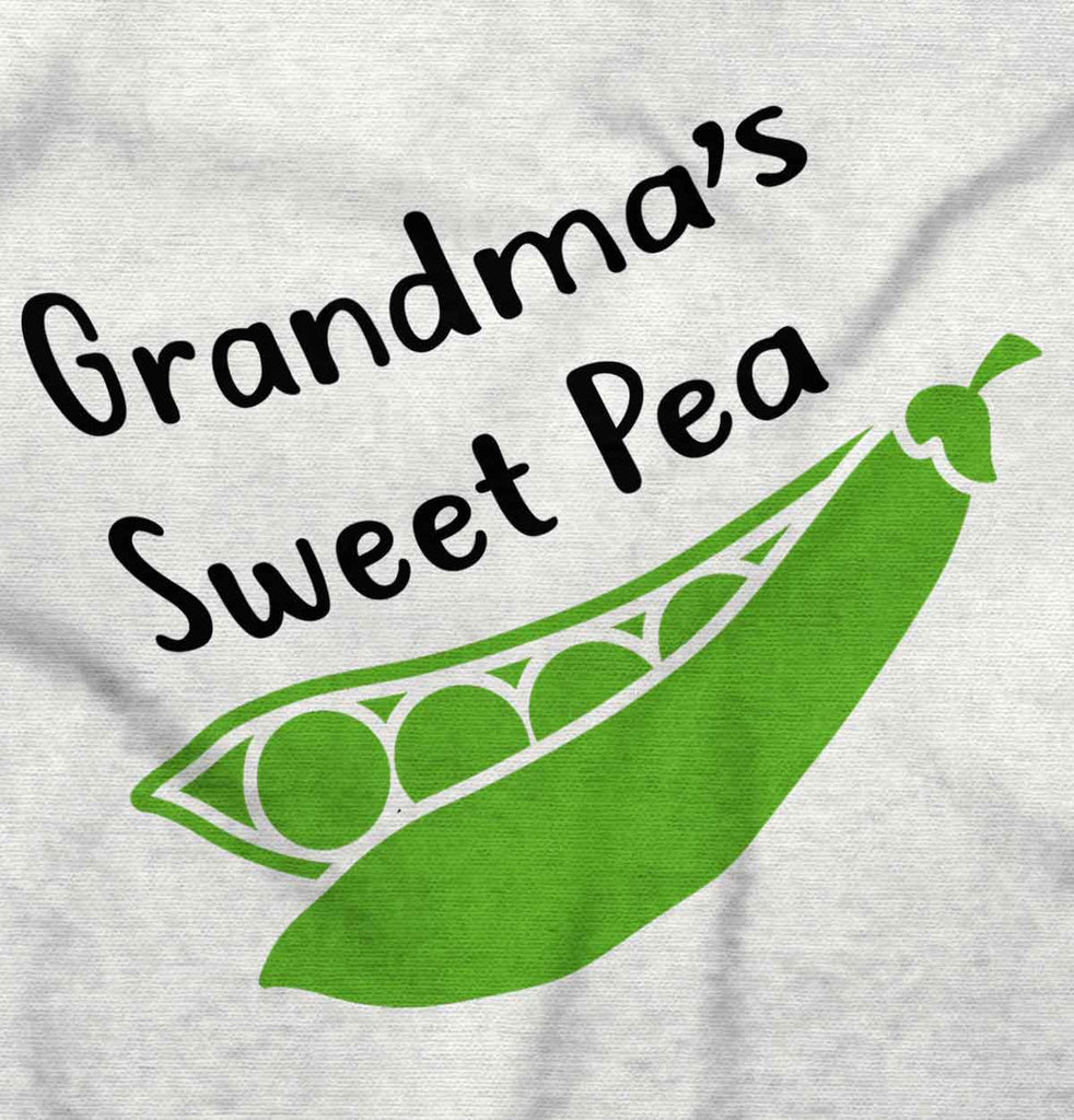 Grandma's Sweet Pea Romper Bodysuit-Direct To Garment Print-Brisco Baby