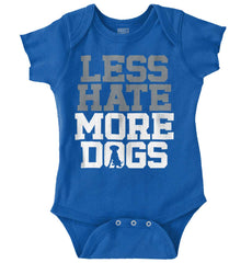 More Dogs Romper Bodysuit-Direct To Garment Print-Brisco Baby