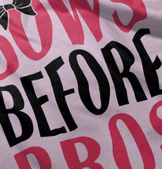 Bows Before Bros Infant Toddler T Shirt-Direct To Garment Print-Brisco Baby