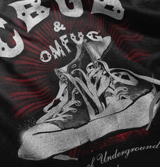 CBGB Sneakers Infant Baby Bib-Direct To Garment Print-Brisco Baby