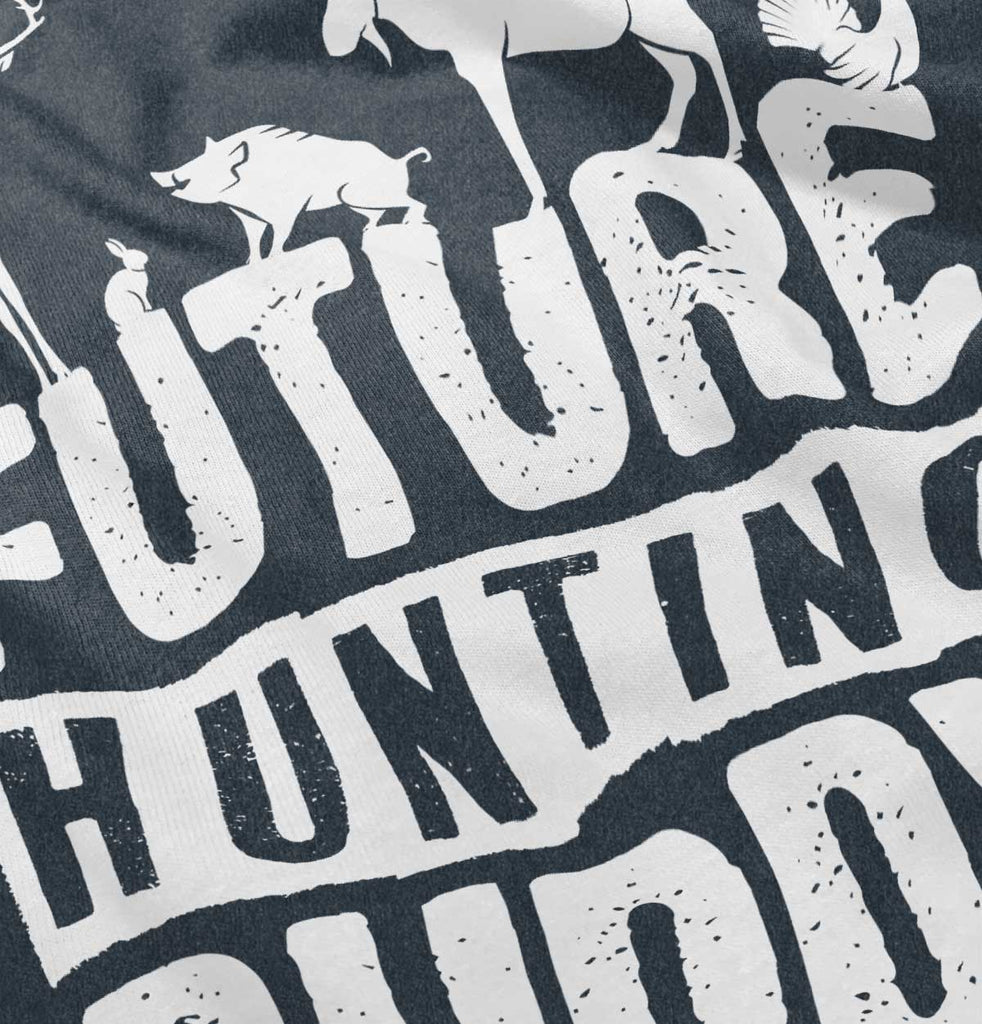 Future Deer Hunting Bud Toddler Football Jersey Tee-Direct To Garment Print-Brisco Baby