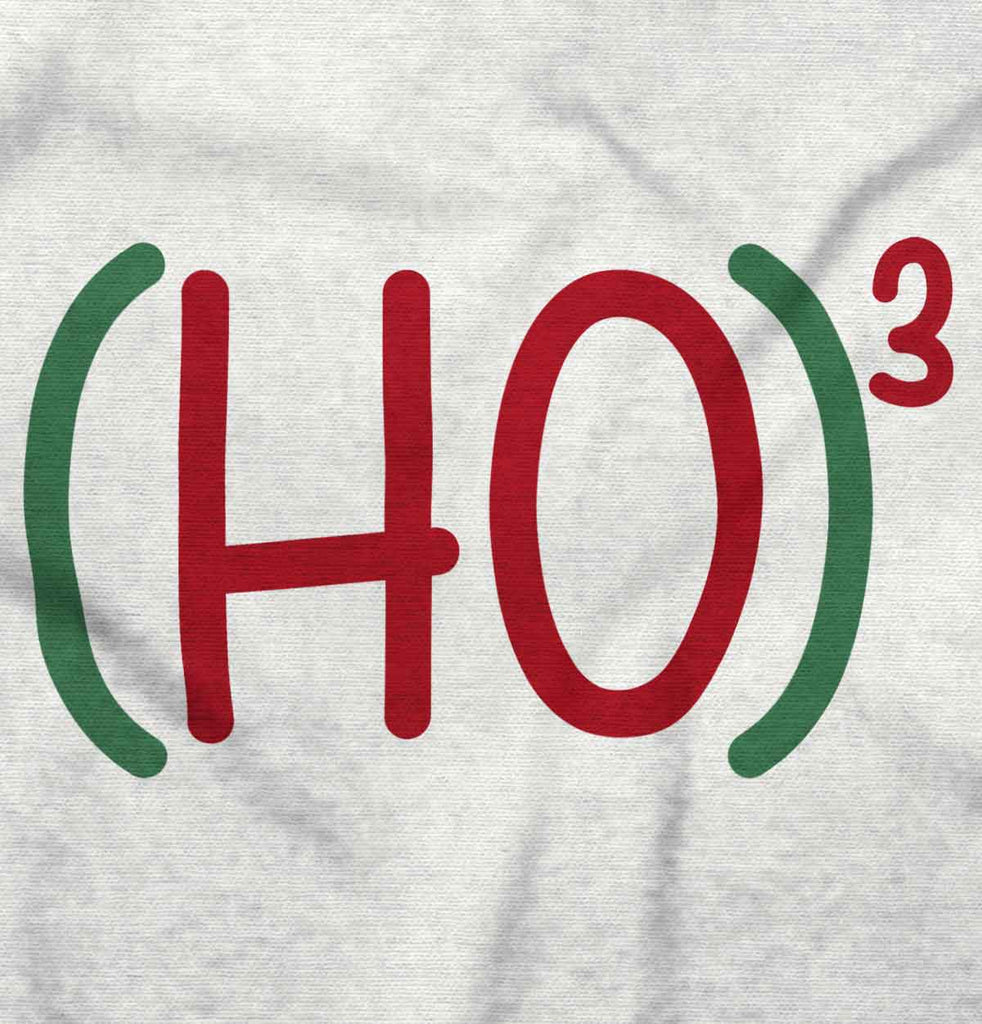 Ho Ho Ho Infant Baby Bib-Direct To Garment Print-Brisco Baby