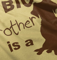 Brother is a Dog Infant Toddler T Shirt-Direct To Garment Print-Brisco Baby