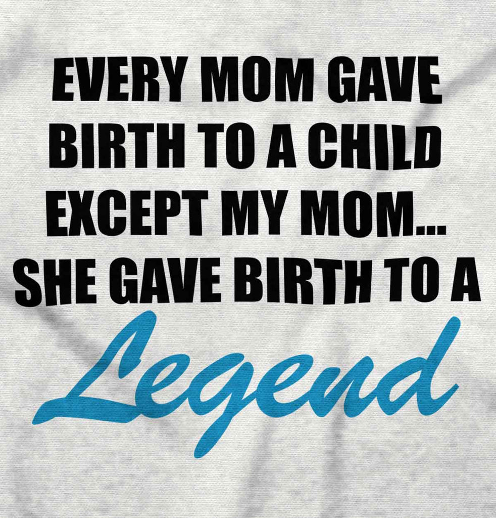 Birth To A Legend Infant Toddler T Shirt-Direct To Garment Print-Brisco Baby