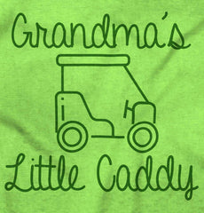 Grandma's Little Caddy Romper Bodysuit-Direct To Garment Print-Brisco Baby
