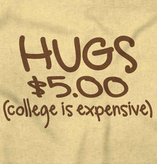 College is Expensive Romper Bodysuit-Direct To Garment Print-Brisco Baby