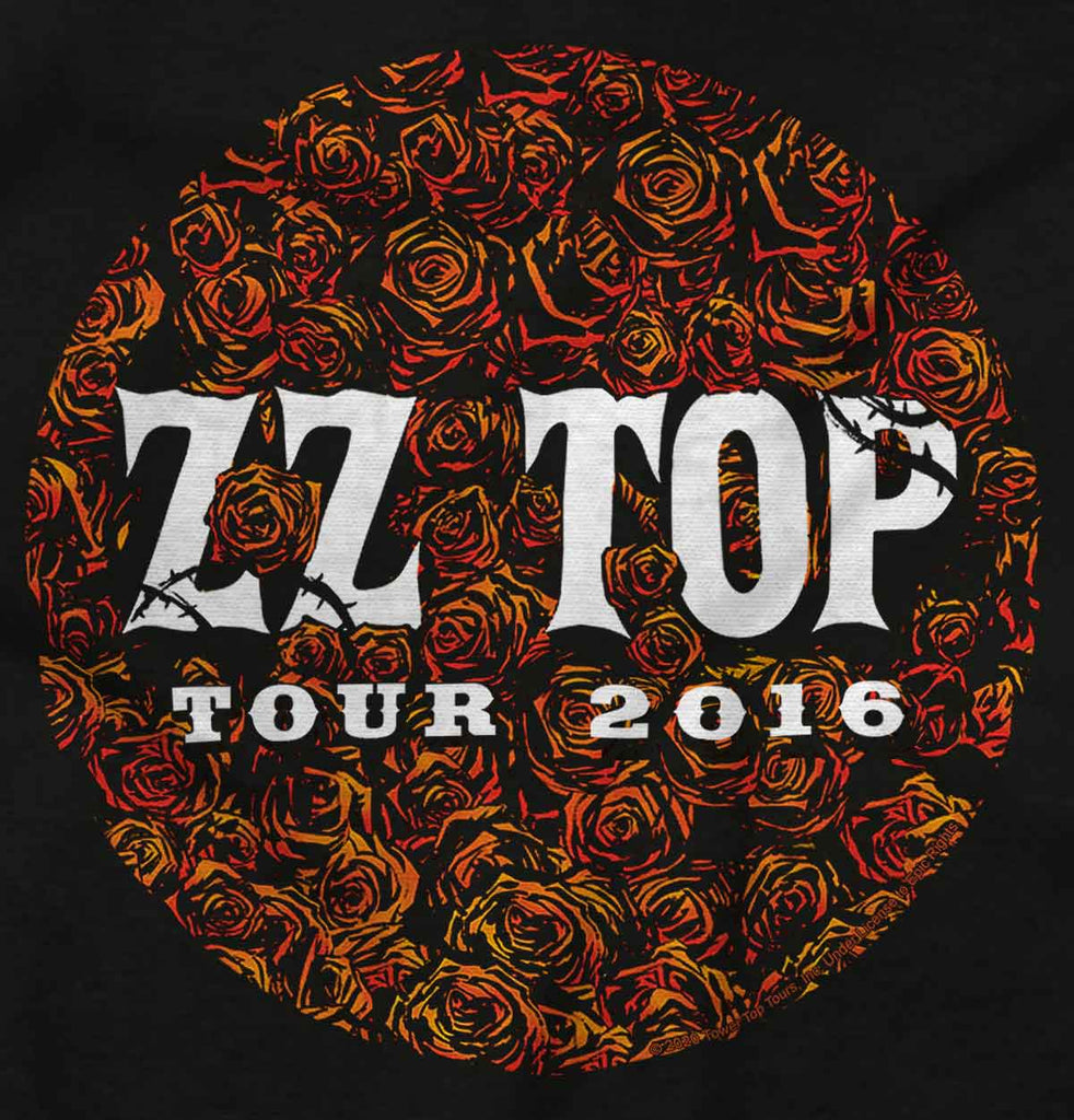 ZZ Tour 2016 Romper Bodysuit-Direct To Garment Print-Brisco Baby