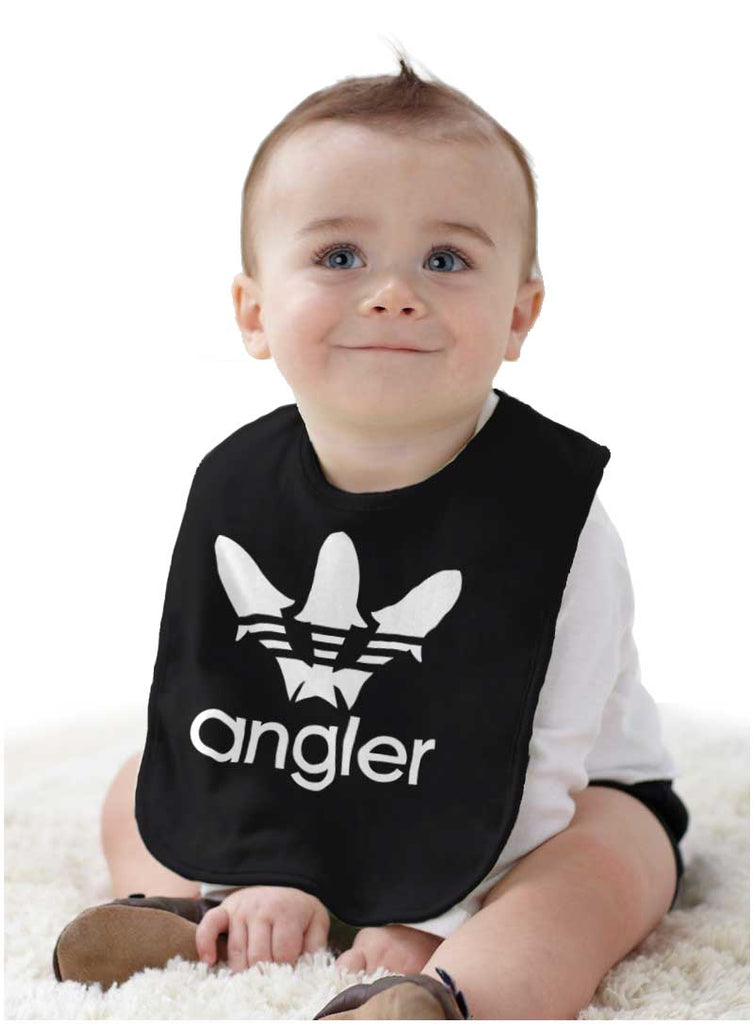Angler Infant Baby Bib-Direct To Garment Print-Brisco Baby