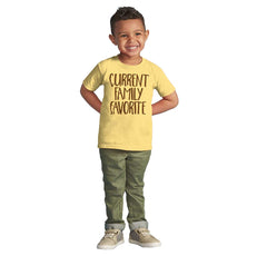 Family Favorite Infant Toddler T Shirt-Direct To Garment Print-Brisco Baby