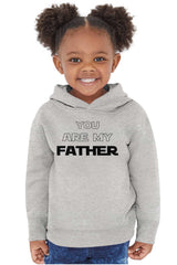 You Are My Father Toddler Pullover Hoodie-Direct To Garment Print-Brisco Baby