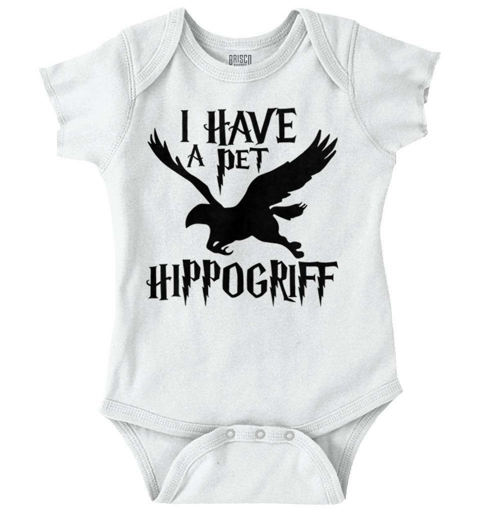 Pet Hippogriff Romper Bodysuit-Direct To Garment Print-Brisco Baby
