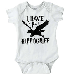 Pet Hippogriff Romper Bodysuit-Direct To Garment Print-Brisco Baby