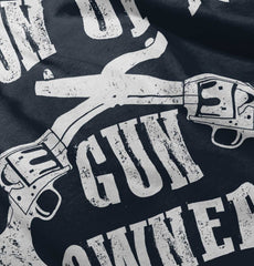Son Gun Owner Infant Toddler T Shirt-Direct To Garment Print-Brisco Baby