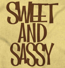 Sweet and Sassy Infant Toddler T Shirt-Direct To Garment Print-Brisco Baby