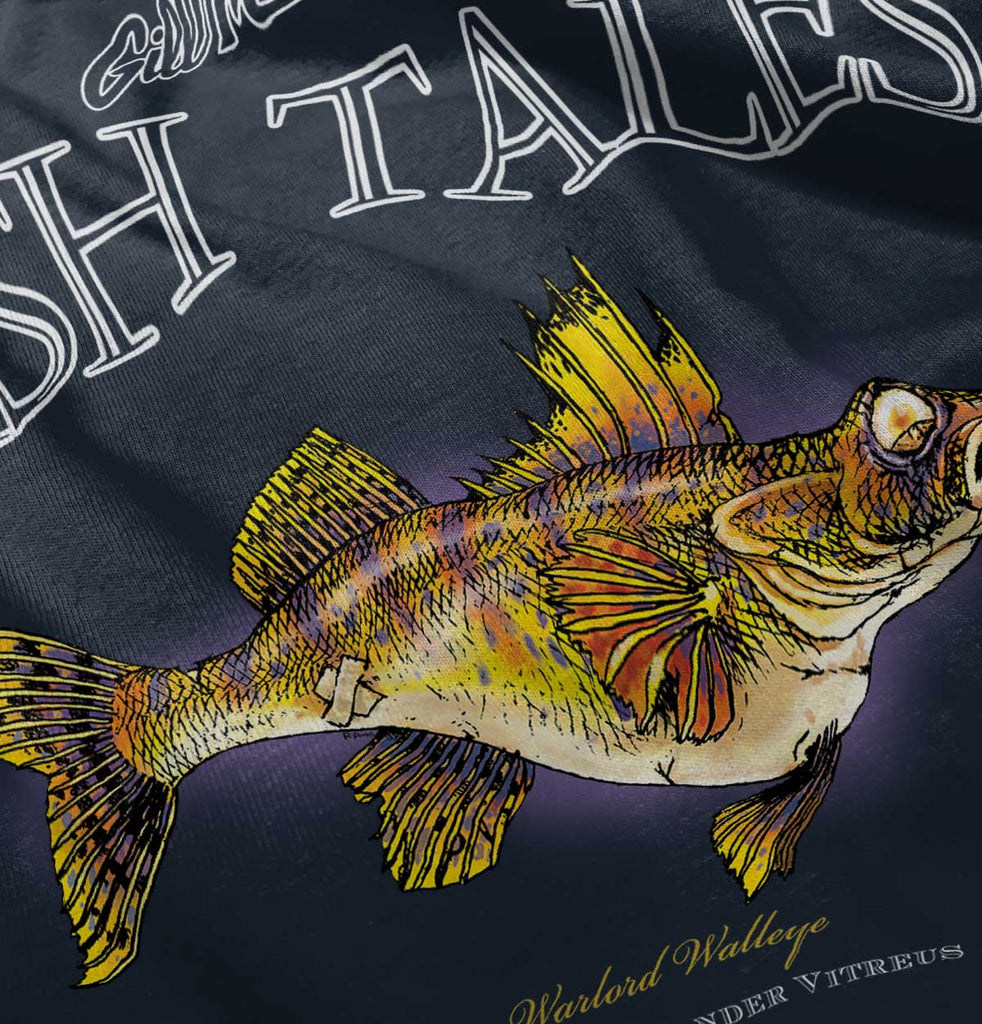 Warlord Walleye Infant Toddler T Shirt-Direct To Garment Print-Brisco Baby