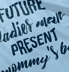Future Ladies Man Infant Toddler T Shirt-Direct To Garment Print-Brisco Baby