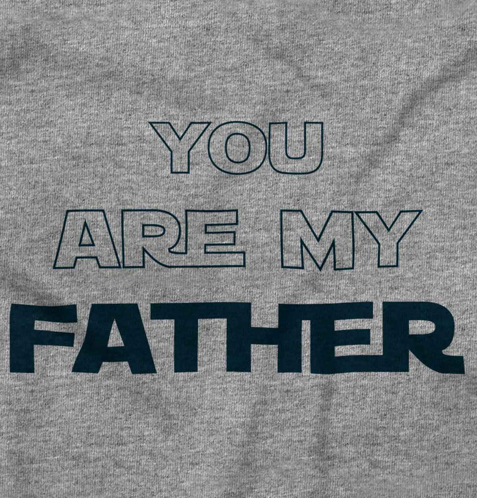 You Are My Father Raglan Romper Bodysuit-Direct To Garment Print-Brisco Baby