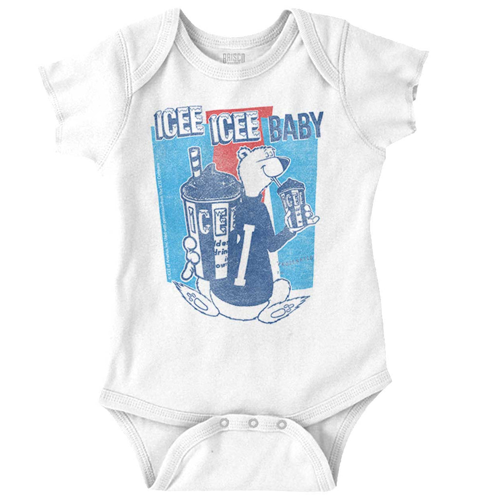 Polar Icee Baby Romper Bodysuit-Direct To Garment Print-Brisco Baby