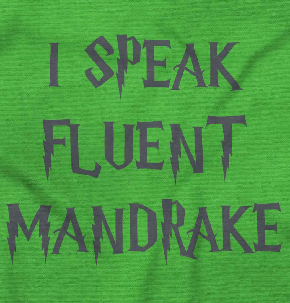 Speak Fluent Mandrake Infant Toddler T Shirt-Direct To Garment Print-Brisco Baby