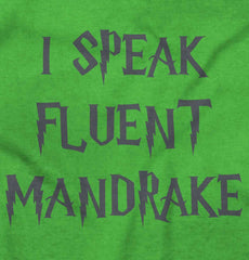 Speak Fluent Mandrake Infant Toddler T Shirt-Direct To Garment Print-Brisco Baby
