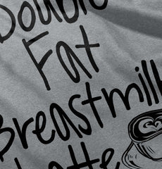 Breastmilk Latte Infant Toddler T Shirt-Direct To Garment Print-Brisco Baby