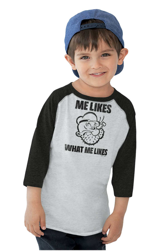 What Me Likes Toddler Baseball-Direct To Garment Print-Brisco Baby
