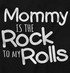Rock To My Rolls Romper Bodysuit-Direct To Garment Print-Brisco Baby