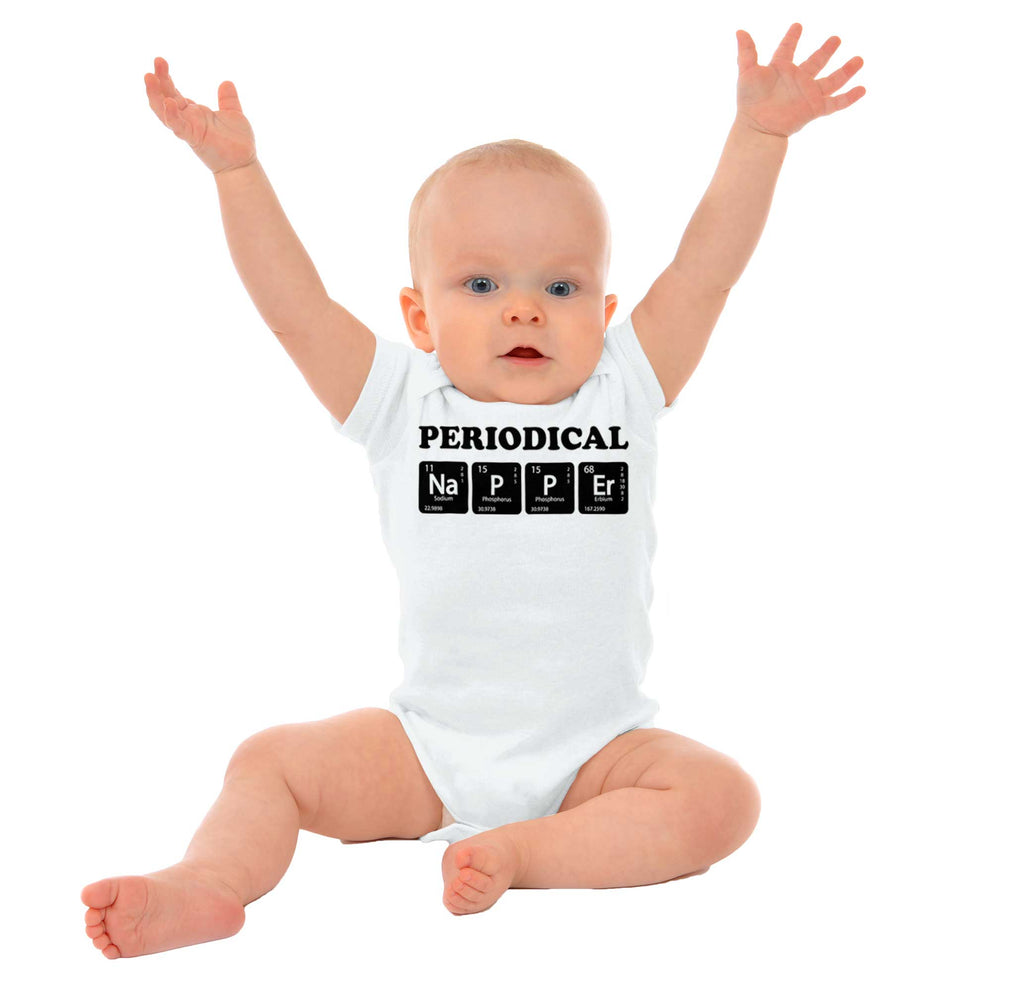 Nap Periodically Romper Bodysuit-Direct To Garment Print-Brisco Baby