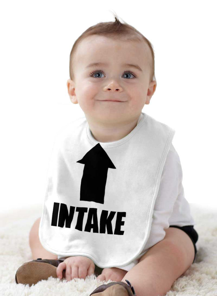 Intake Infant Baby Bib-Direct To Garment Print-Brisco Baby