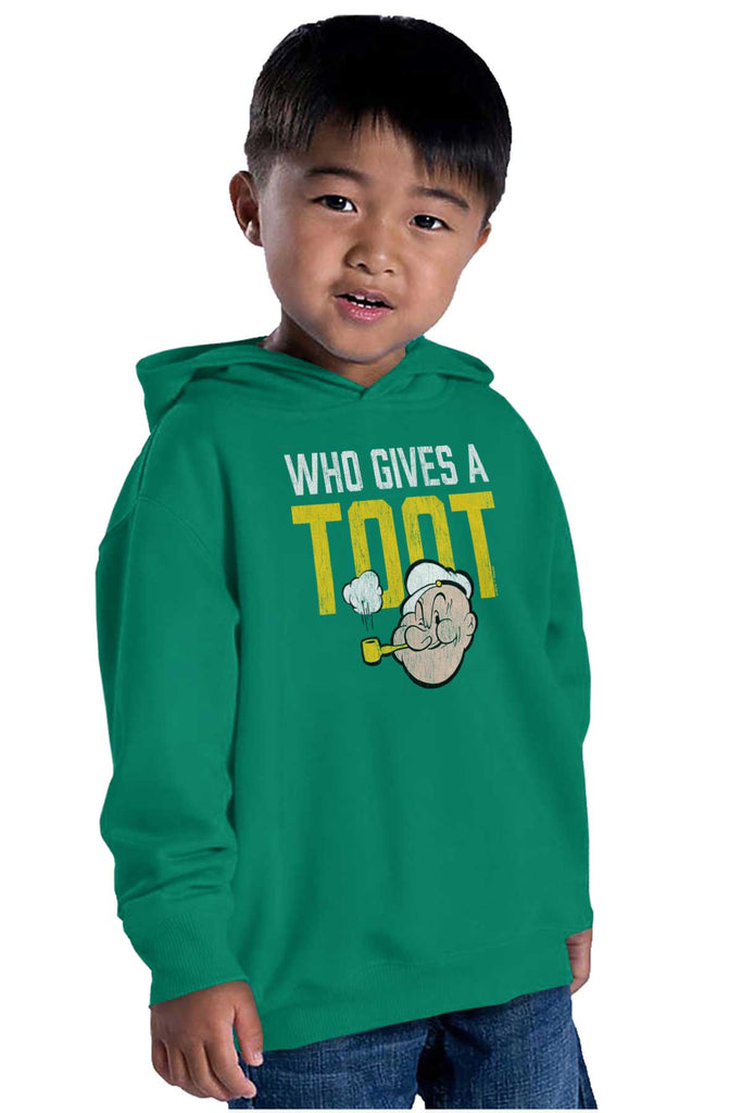 Who Gives A Toot Toddler Pullover Hoodie-Direct To Garment Print-Brisco Baby